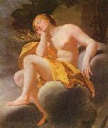 Simon Vouet Sleeping Venus France oil painting artist